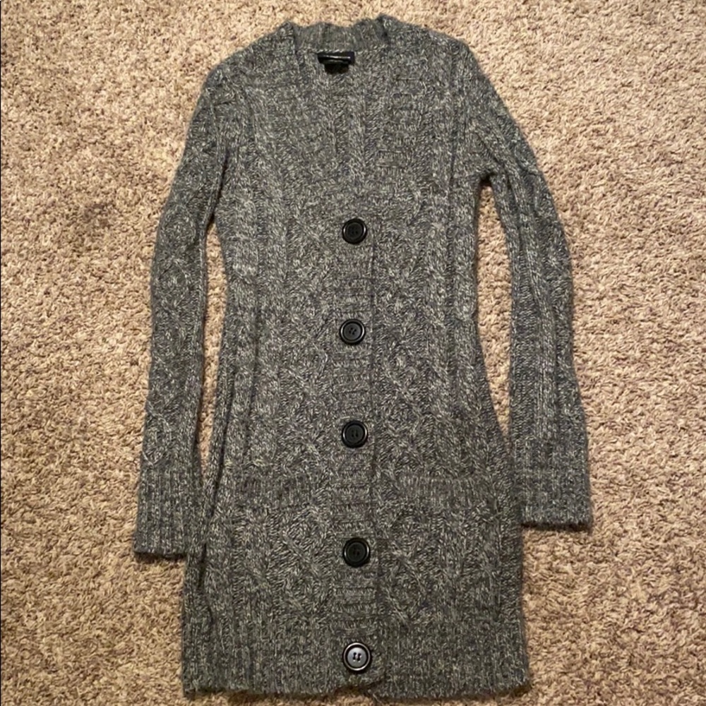 Long Cardigan Sweater Sz M